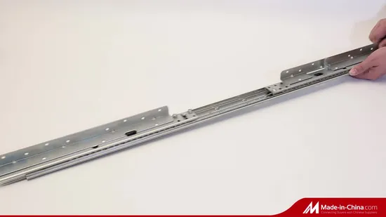 Synchromous Extension and Lock Function Ball Bearing Slide for Dining Table
