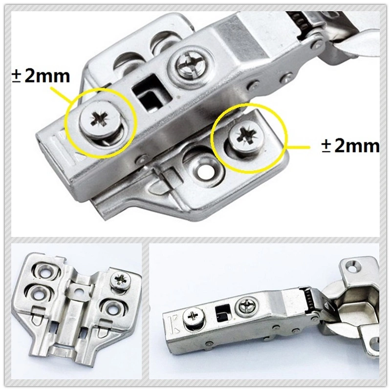 Furniture Accessories Soft Closing 3D Kitchen Cabinet Door Clip on Hydraulic Concealed Hinge