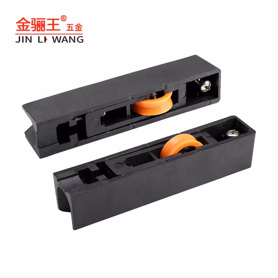 예비 부품 도어 하드웨어 나일론 풀리 슬라이딩 도어 롤러 휠 알루미늄 UPVC 창 롤러