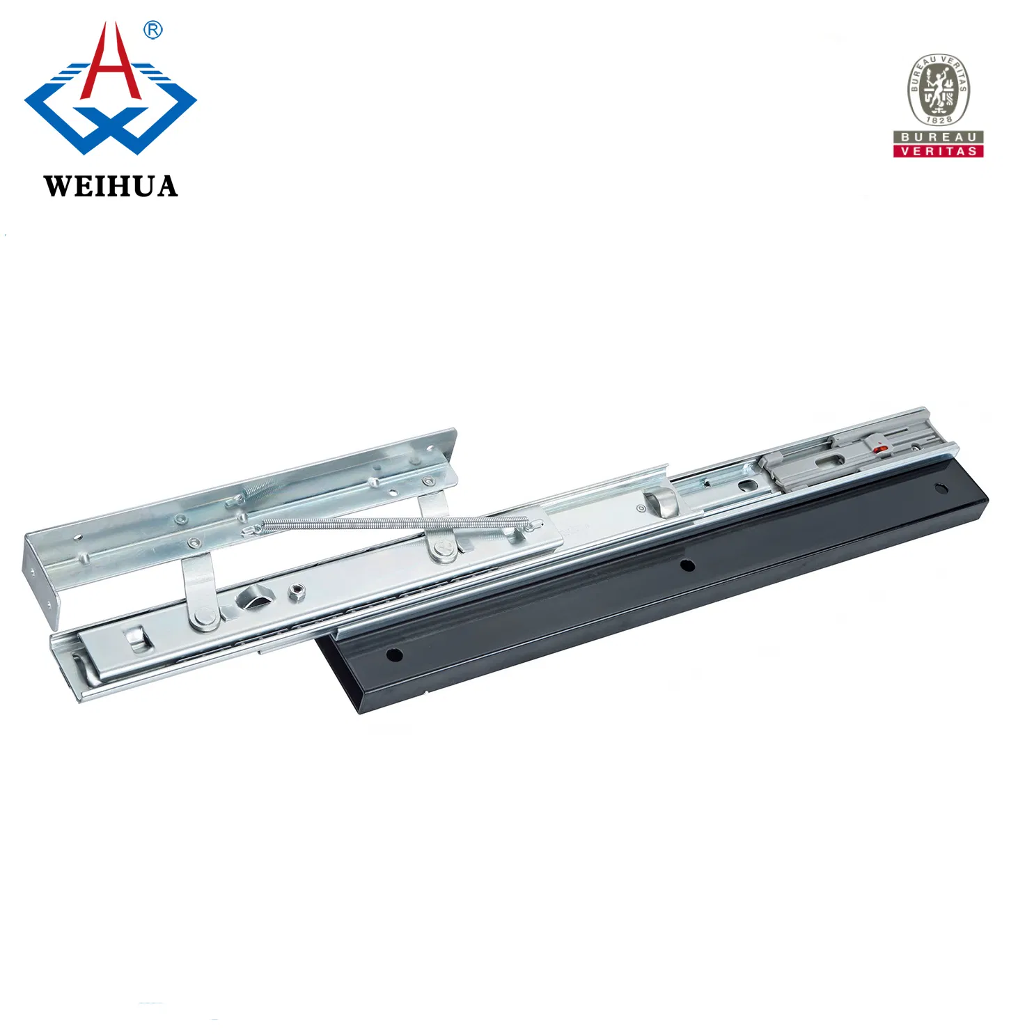 20인치 3겹 소프트 서랍 슬라이드가 있는 캐비닛 리프팅 식탁 슬라이드